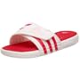 adidas Women's adissage FitFOAM Sandal,White/Magenta/Diva,7 M EU (US Women's 8 M)