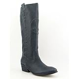 Rachel Roy Irella Boots Cowboy Shoes Blue Womens