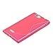 kwmobile TPU SILICONE CASE for ZTE Blade L2 Design S Line dark pink transparent - Stylish designer case made of premium soft TPU