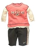 2pc Pink & Gray Fashion Jog Outfit by Nike