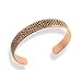 Mens Heavy Solid Copper Celtic Knot 8" Cuff Bracelet