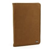 JAVOedge Pioneer Book Case for the Barnes & Noble Nook Color / Nook Tablet (Saddle) - Latest Generation