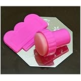 Jenny's Nail Stamp Set DIY Kit, Stamper + Scraper + Plate