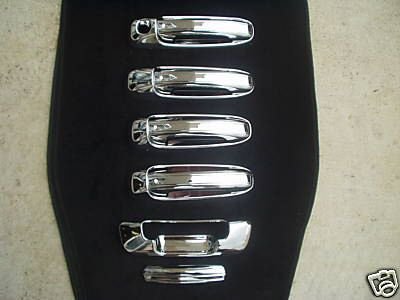 Mirror Polish Chrome Door Handle and Tail Gate Cover Combo - Dodge Ram 1500 02-08