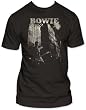 Men's David Bowie Guitar Fitted Jersey T-shirt
