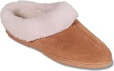 Minnetonka Women's Pile Lined Mule Slippers,Tan,11 M US