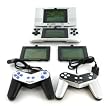 4 in 1 PORTABLE GAMING HAND HELD SYSTEM WITH 4 GAMES & 2 CONTROLLERS