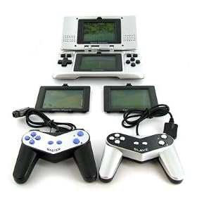 4 in 1 PORTABLE GAMING HAND HELD SYSTEM WITH 4 GAMES & 2 CONTROLLERS