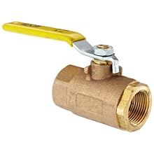 Dixon BBV100 Brass Ball Valve, 1" NPT Female