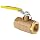 Dixon BBV100 Brass Ball Valve, 1" NPT Female
