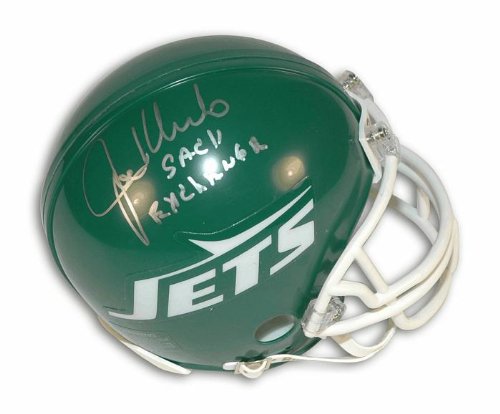 Autographed Joe Klecko New York Jets Mini Helmet Inscribed Sack Exchange