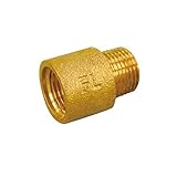 フローバル 水栓継手 持出しソケット BM-13-40-BC(W) 1/2x40日水協認証