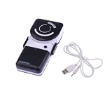 Black Portable Hand Held USB Mini Smile Face Air Conditioner Fan Summer Cooling Fan