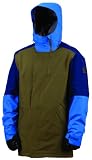 Bonfire Herren Jacke Blur, herb/marine/bluebird, S