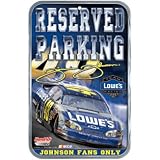 Jimmie Johnson 11x17 Reserved Parking Sign