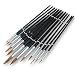 12 Piece Pointed Artist Brush Set