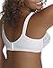 JUST MY SIZE womens Satin Stretch Wirefree Mj1960 bras, Black, 50DD US