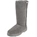 BEARPAW Women's Dream Tall Boot,Grey,8 M US