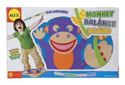 Buy Now at Amazon.com: Alex Monkey Balance Board