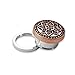 BodyJ4You Screw Fit Plugs Stainless Steel Tribal Lotus 4G-16mm (2 Pieces)