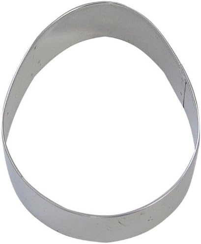 Easter OTBP Egg Cookie Cutter 4 Inch –Tin Plated Steel Cookie Cutters - Egg Cookie Mold