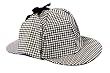 Deerstalker Hat Sherlock Holmes Hat Detective Costume Accessory