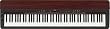 Yamaha P155 Contemporary Piano with Mahogany Top Board, Black
