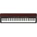 Yamaha P155 Contemporary Piano with Mahogany Top Board, Black