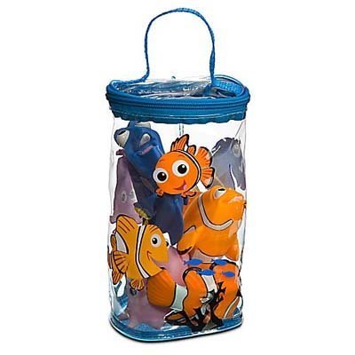 Disney Theme Park Educational Products Nemo Bath Buddies 4 Piece Toy Set