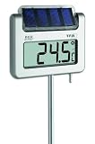 Produkt-Bild: TFA 30.2026 "Avenue" Digitales Solar-Gartenthermometer