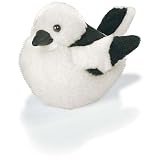 Snow Bunting - Audubon Plush Bird (Authentic Bird Sound)