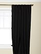 Eclipse Kendall Blackout Window Panel, 42-Inch By 63-Inch, Black