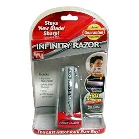 As Seen on TV 380385 As Seen On Tv Infinity Razor For Men- Pack of 6