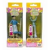 The Brady Bunch Alice and Jan 3-D Animator Action Puppet