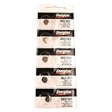 Energizer 362 or 361 Button Cell Silver Oxide SR721SW Watch Battery Pack of 5 Batteries