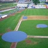 Collegiate Pacific 30 Circular Home Plate Cover (Wt 50 lb),Field Covers,Field Maint Equip