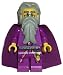 Dumbledore (Purple, YF) - LEGO Harry Potter Minifigure