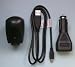 Electronics : FLASH SUPERSTORE PALM TREO 500V COMPATIBLE USB MAINS CAR MULTI CHARGER ADAPTOR PACK BLACK