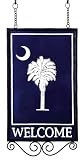South Carolina State Flag Welcome Sign