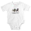 Horse Racing Infant Creeper