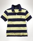 Polo Ralph Lauren Little Boys Striped Pique Polo Shirt