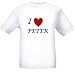 I LOVE PETER - Name-series - White T-shirt