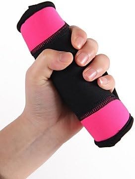 New Tone Fitness 1lb Pair Soft Neoprene Walking Dumbbell Weights