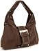 Large Belted Hobo Handbag