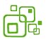 Lime Green R/ Squares Geo Shapes Mod Wall Vinyl Stickers