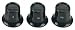 3-Piece Jeweler's Eye Loupe Magnifier Set - 3X, 5X & 10X