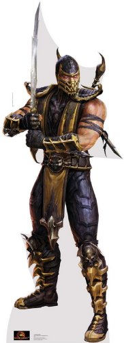 Mortal Kombat Scorpion Life-Size Cardboard Standee 1093