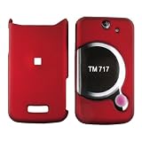 For Sony Ericsson Equinox TM717 Rubberize Hard Case Red