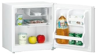 Haier +40㍑ 1ﾄﾞｱ直冷式冷蔵庫+ﾎﾜｲﾄ JR-N40C(W)