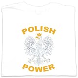 Polish Apparel White Eagle Polish Power - T-Shirt